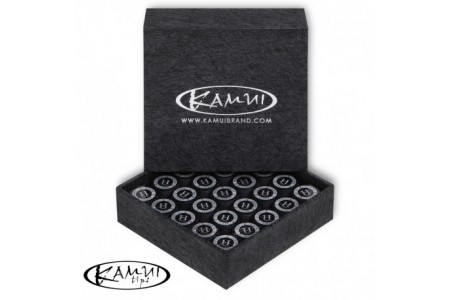 НАКЛЕЙКА ДЛЯ КИЯ KAMUI CLEAR BLACK Ø14ММ HARD 1ШТ.